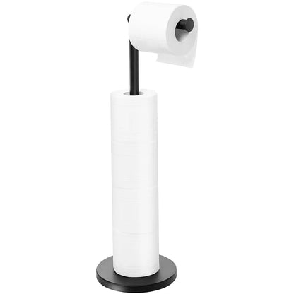Porte Papier Toilette sur Pied en Noir