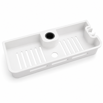 Porte Savon Douche Barre en Blanc