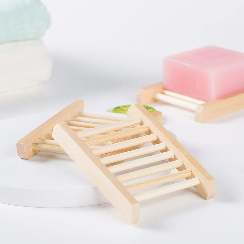 Porte Savon en Bois Massif 2
