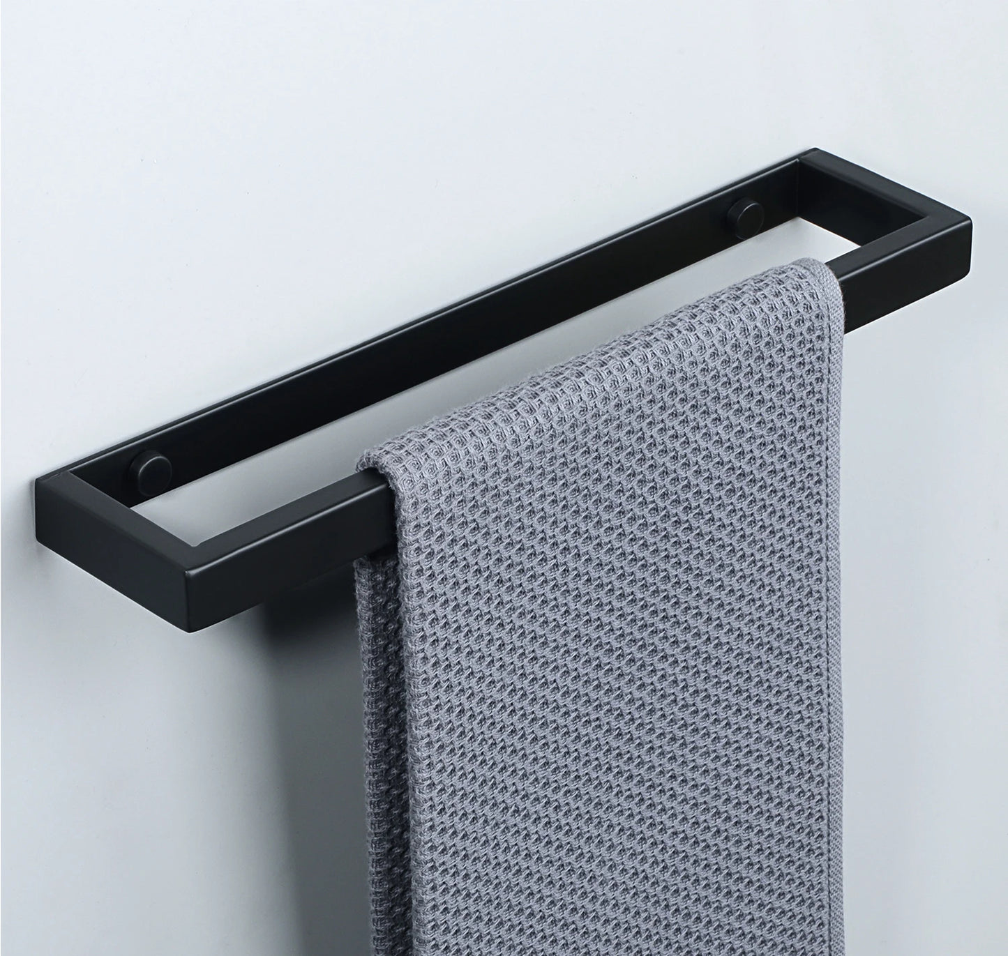 Porte-serviettes Noir Moderne