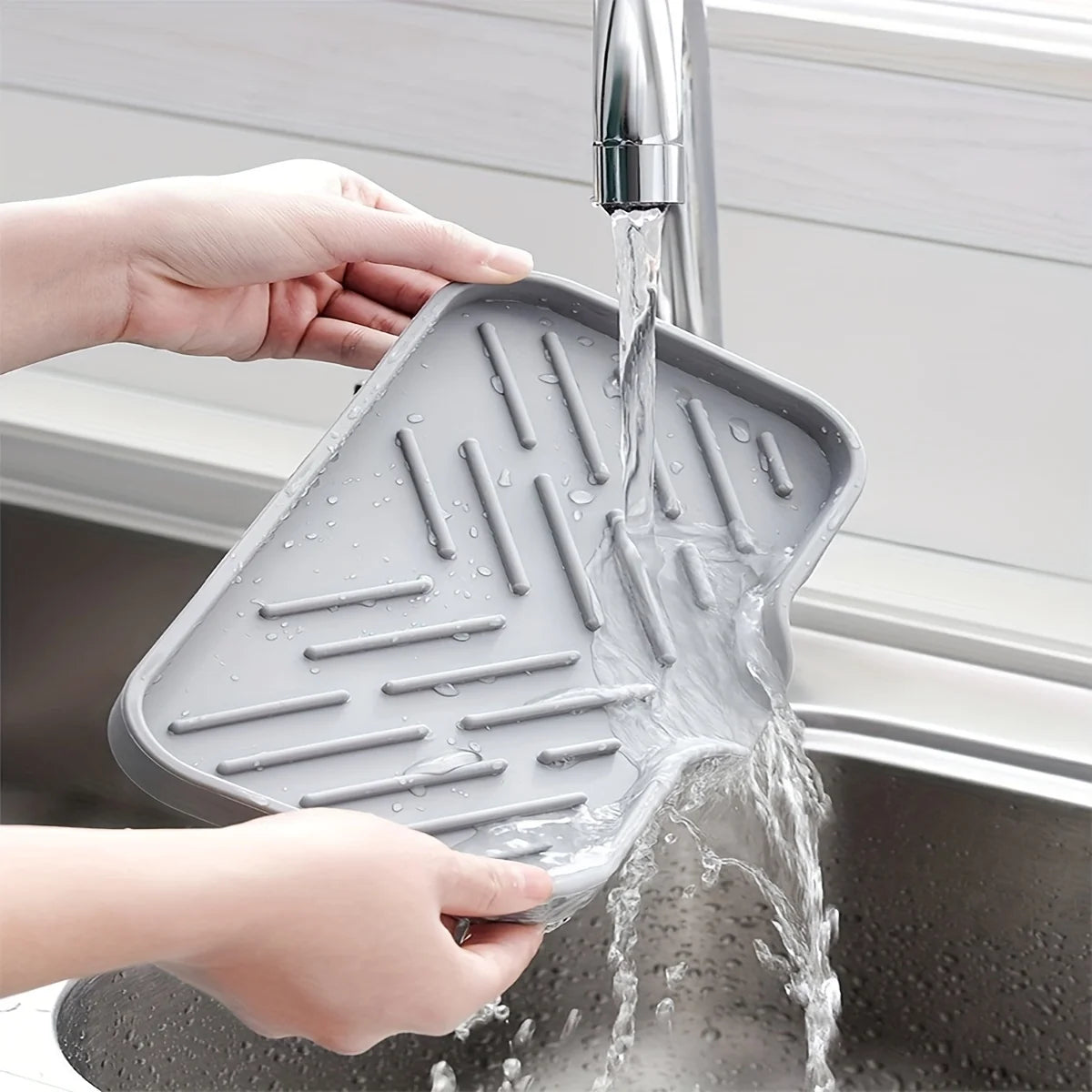 Porte Éponge Silicone Drainant