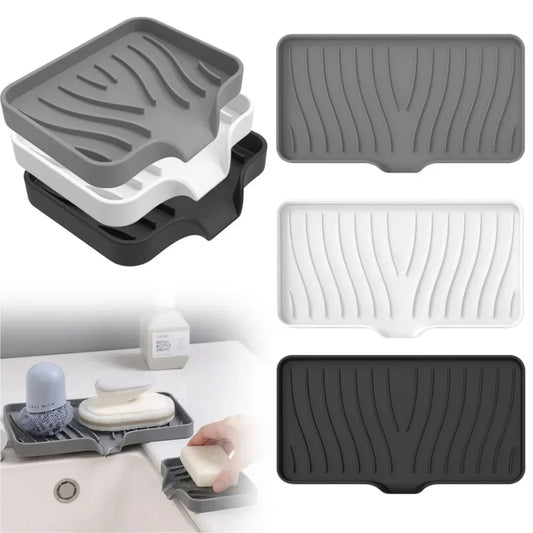 Porte Savon Silicone Drainant