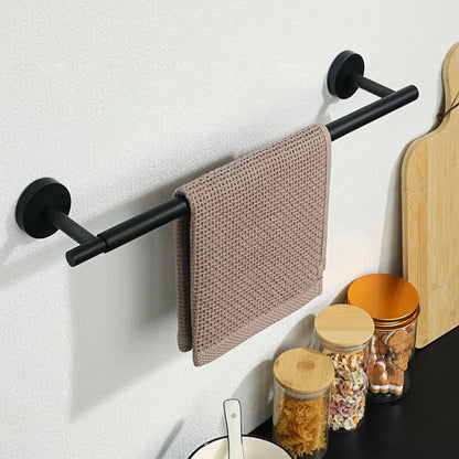 Porte-serviettes coulissant pour salle de bain