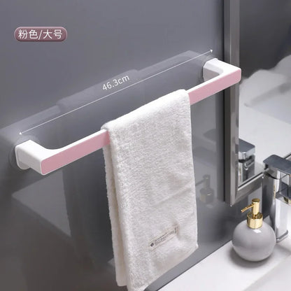 Porte-serviettes simple en gris