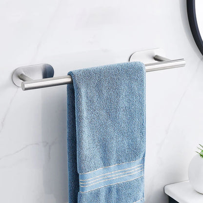 Porte-serviettes simple en gris