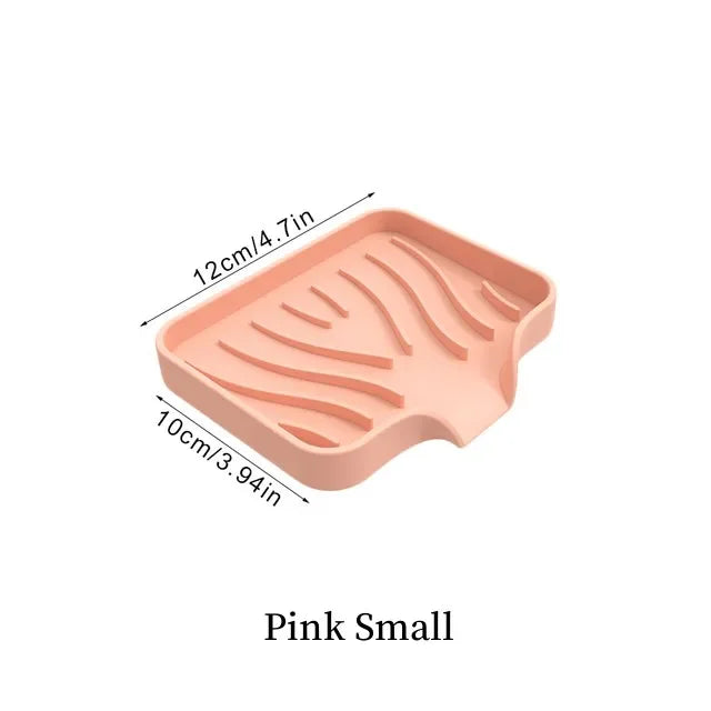 Porte Savon Silicone Drainant