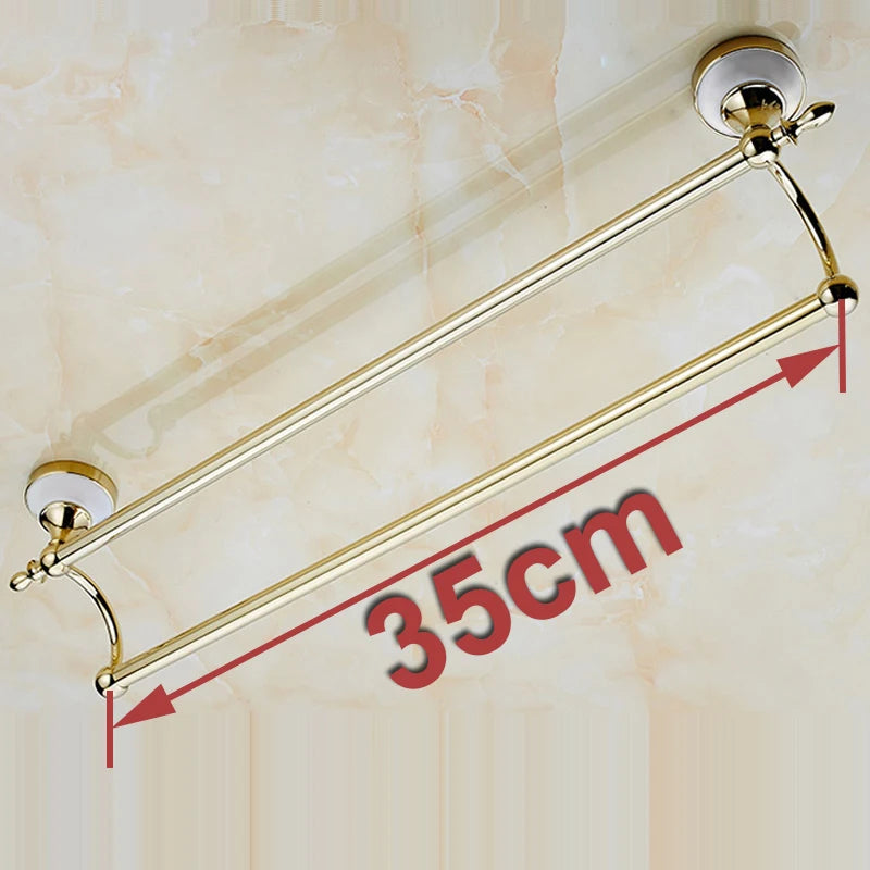 Porte-serviettes 2 Barres Chromé