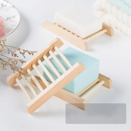 Porte Savon en Bois Massif