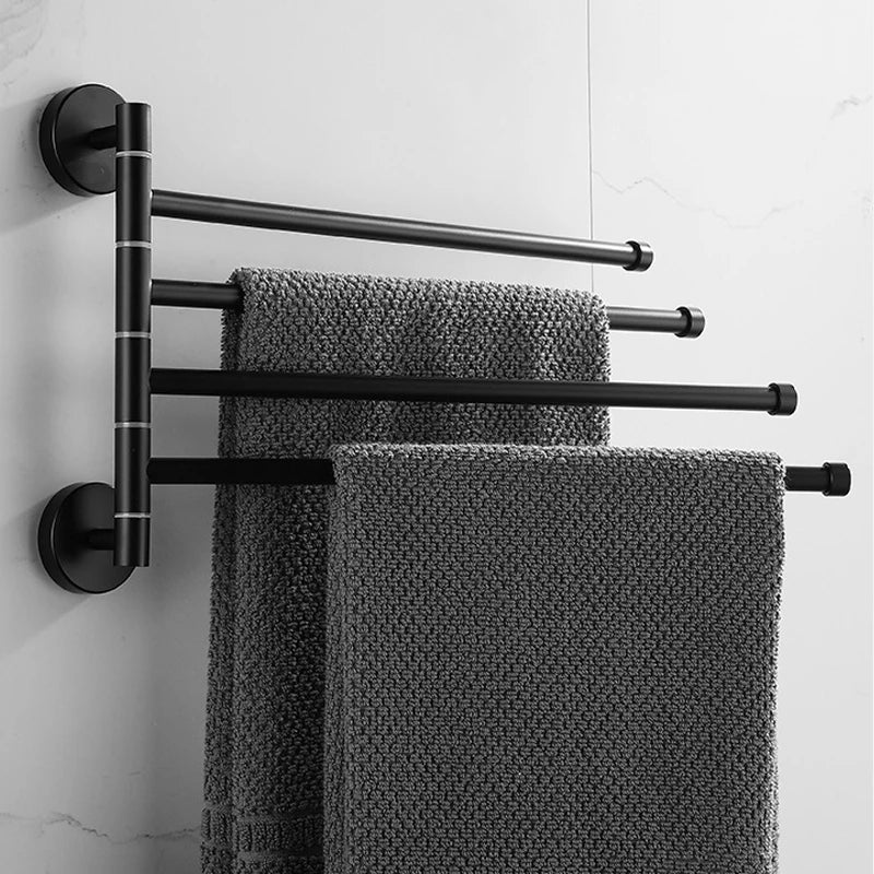 Porte-serviettes Mural Mobile et Pliable