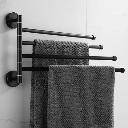 Porte-serviettes Mural Mobile et Pliable