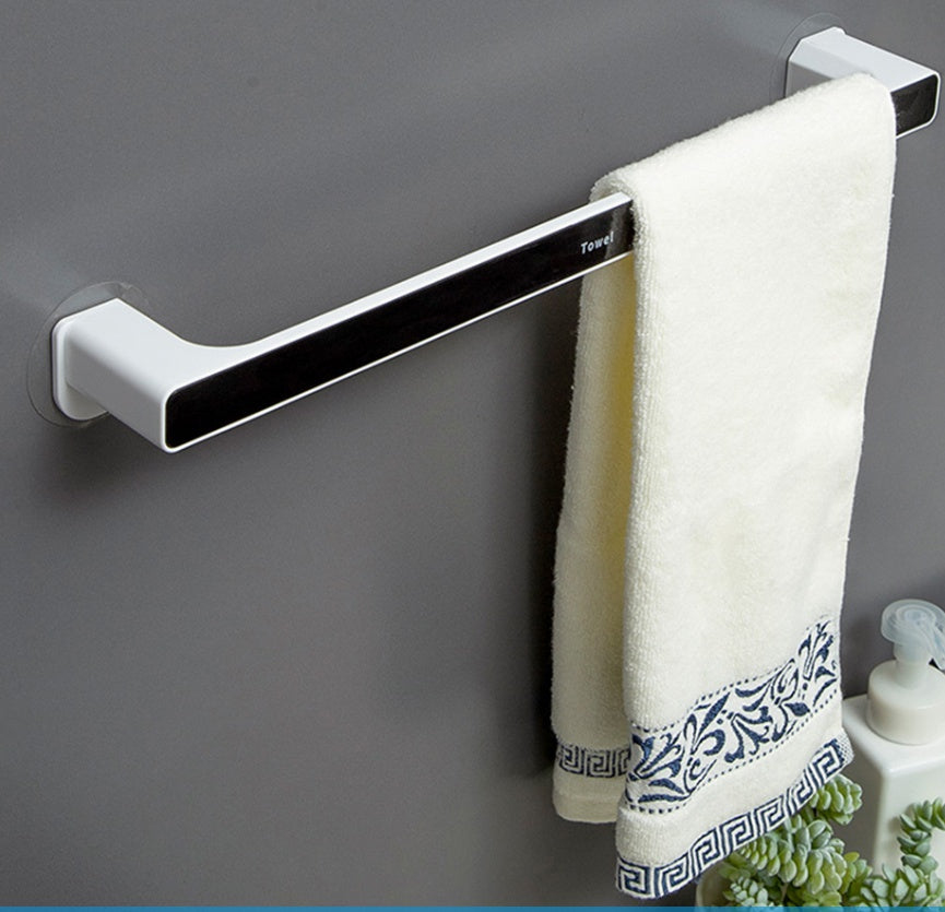 Porte-serviettes simple en gris