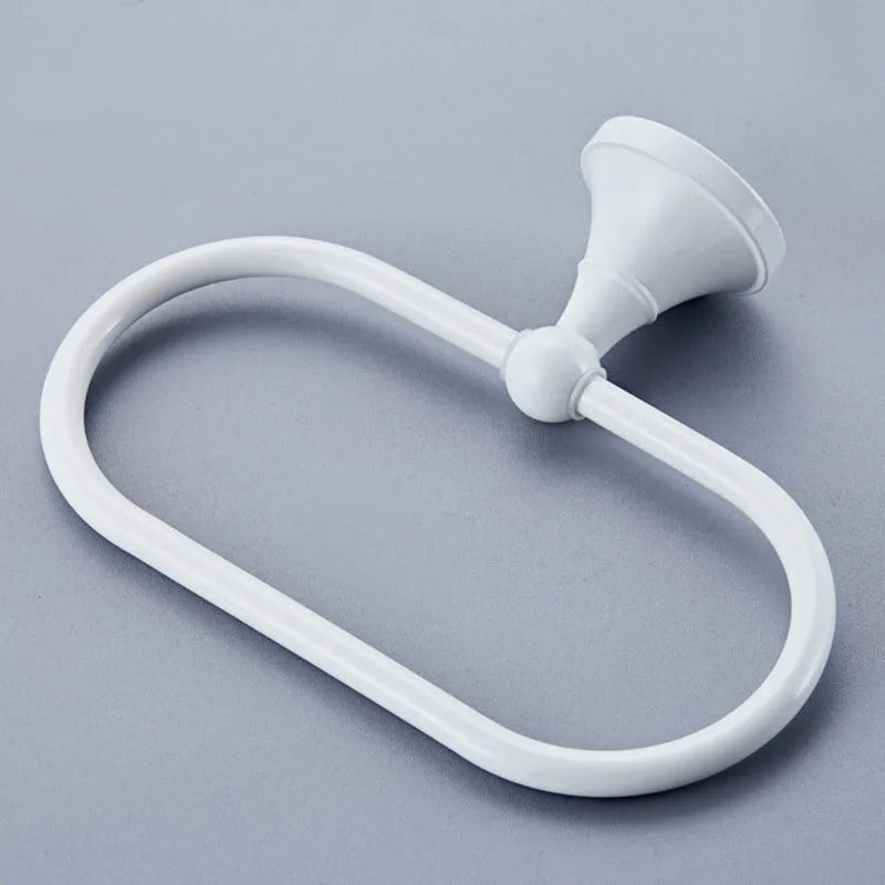 Porte-serviettes Cuivre en Blanc