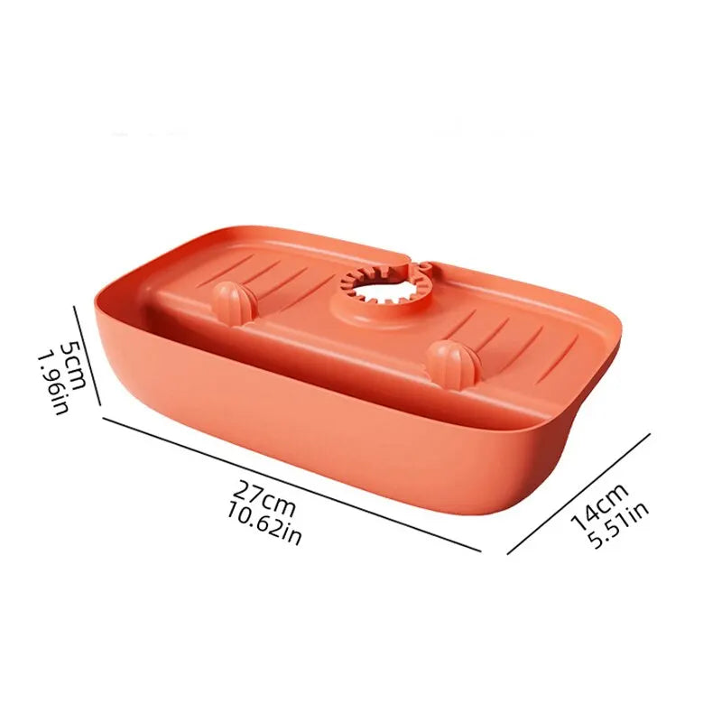 Porte Éponge Silicone Anti Éclaboussures