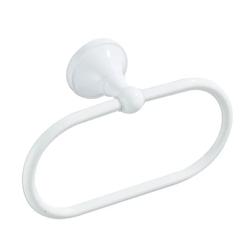 Porte-serviettes Cuivre en Blanc