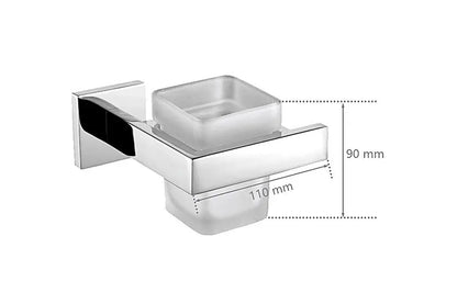 Ensemble Accessoires Salle de Bain Acier Inoxydable Brossé - Porte-Serviettes Papier Toilette Crochets