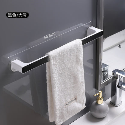 Porte-serviettes simple en gris
