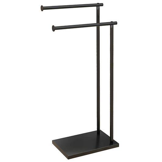 Porte-serviettes sur Pied en Acier Inoxydable