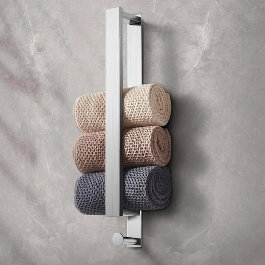 Porte-serviettes en Gris avec Crochet