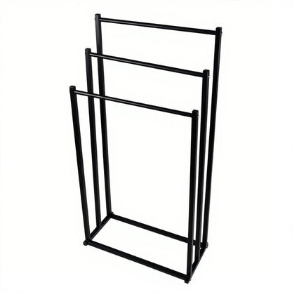 Porte-serviettes sur Pied en Métal