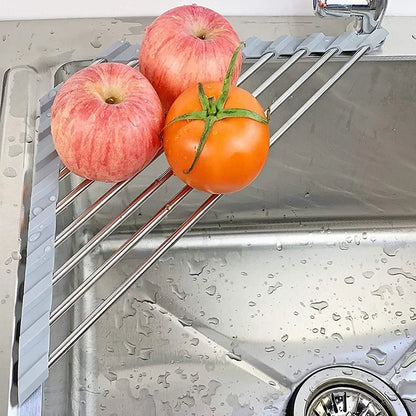 Porte Éponge Égouttoir Triangle Pliable