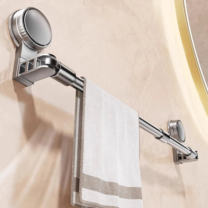 Porte-serviettes Extensible en Gris