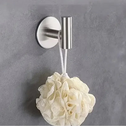 Crochet Métal Détachable pour Porte en Verre - Porte-Vêtements Sans Perçage Salle de Bain