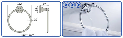 Porte-serviettes en Laiton - Ensemble Accessoires