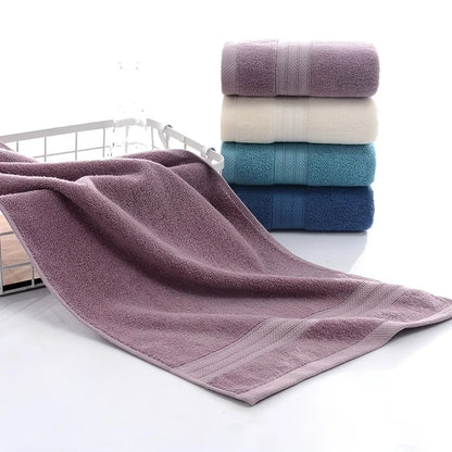 Serviette de bain en Coton Doux Couleurs Mix 4 Pcs