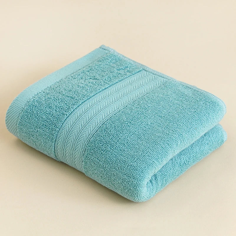 Serviette de bain en Coton Doux en Vert