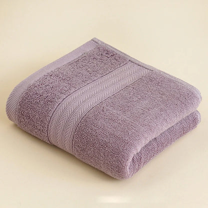 Serviette de bain en Coton Doux en Violet